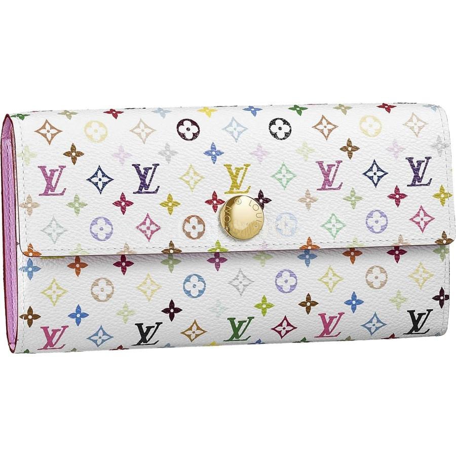 1:1 Quality Replica Louis Vuitton Sarah Wallet Monogram Multicolore M93744